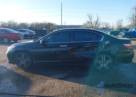 2016 Honda Accord Sport from USA, damaged, VIN 1HGCR2F58GA037384